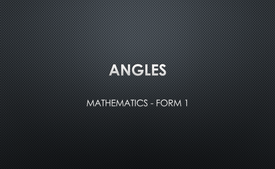 ANGLES